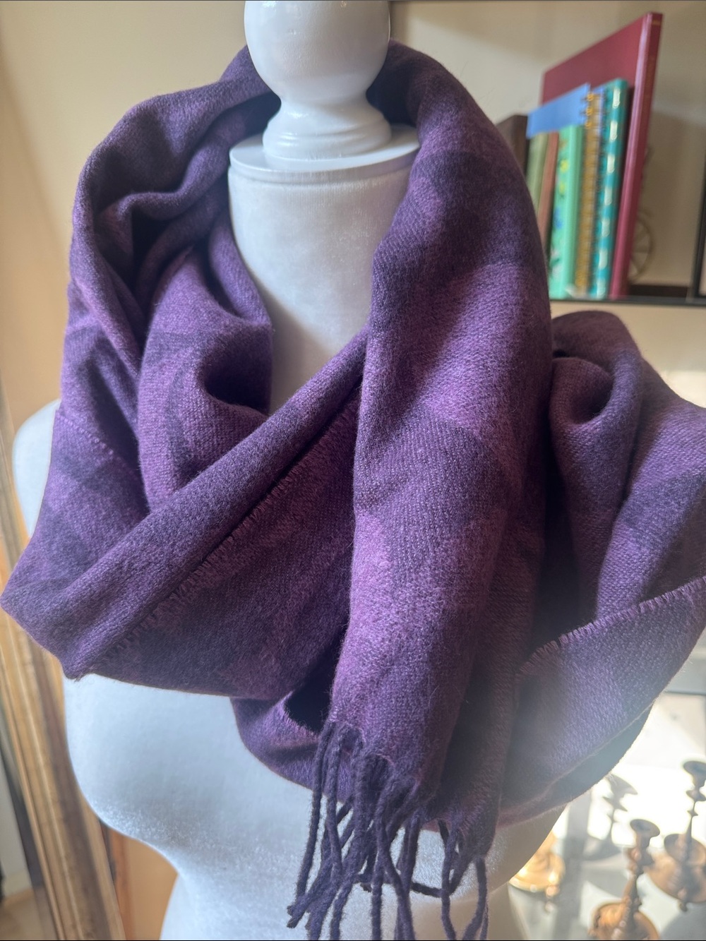 Coach signature scarf